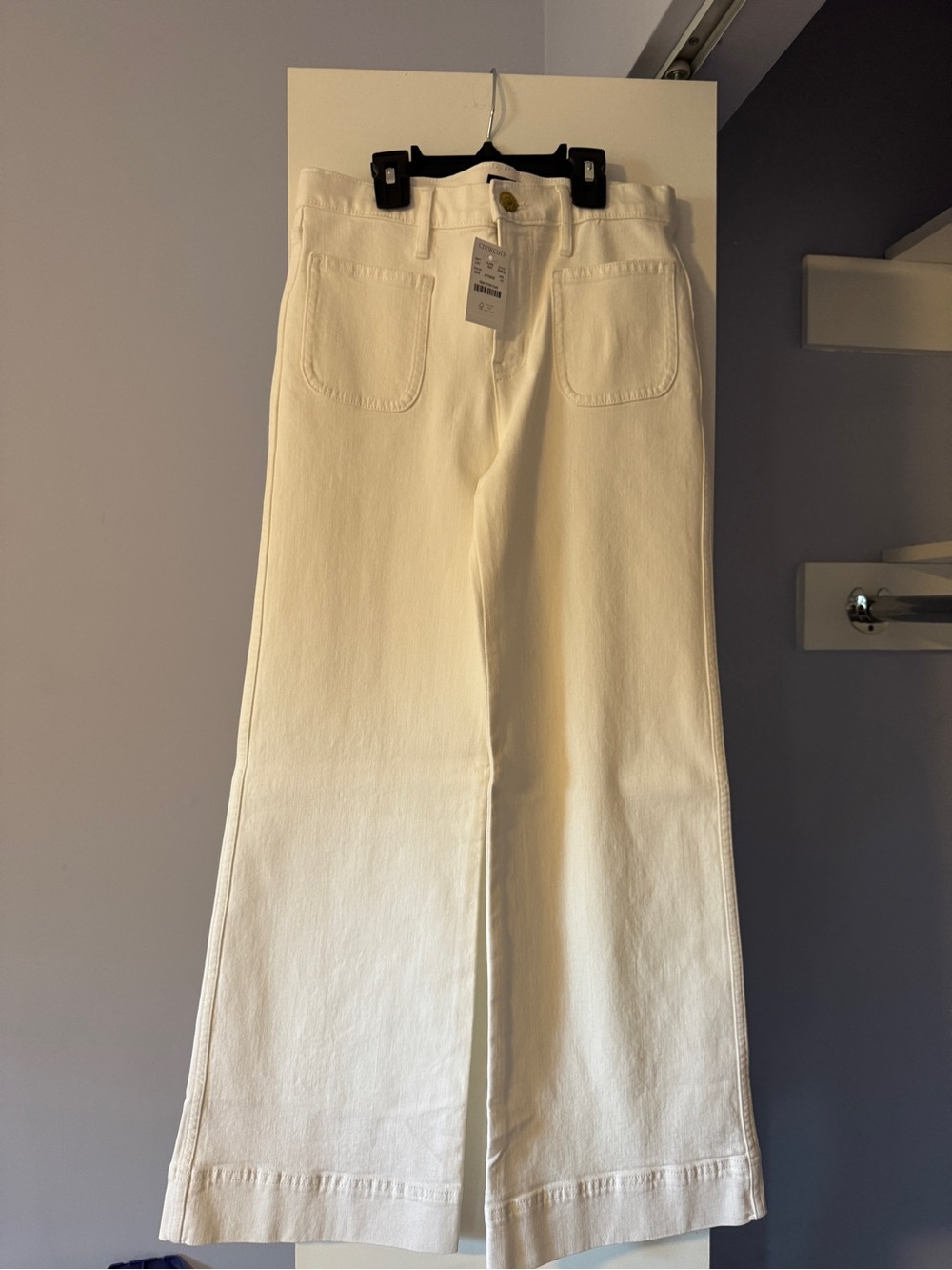 Girls Crewcuts Bootcut Jeans - White
